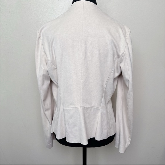 Zara Womens Small Waterfall Beige Open Cardigan - Picture 2 of 14